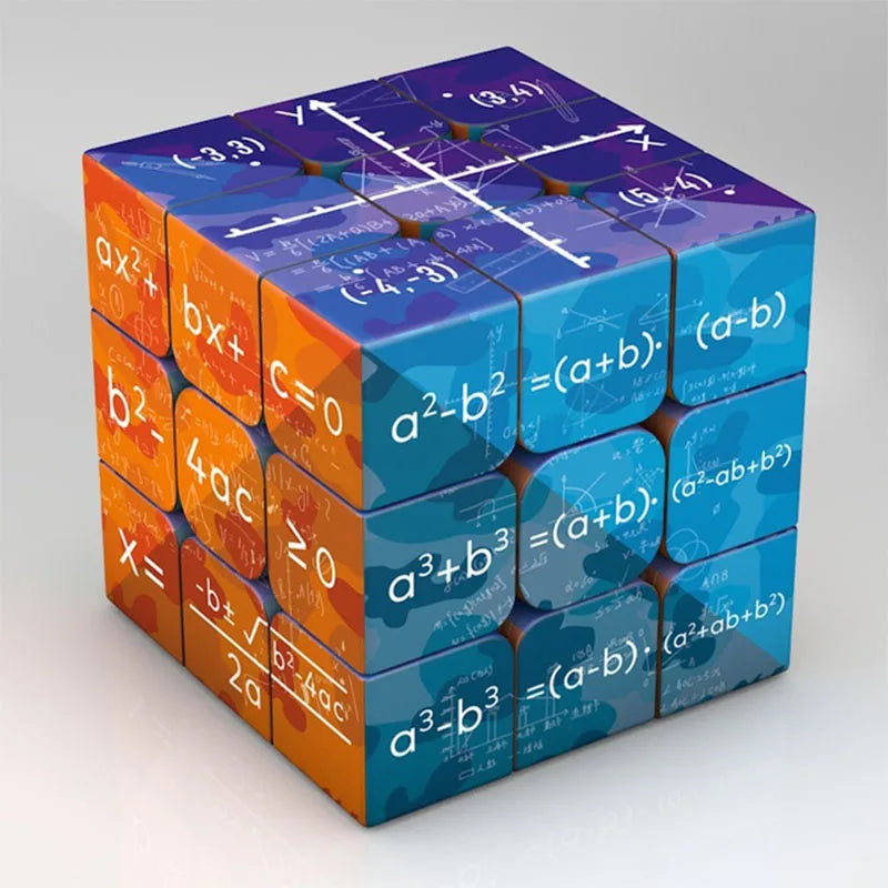 3x3x3 Magic Puzzle Cube Math Chemistry Element Cube Children's Gifts Educational Toys
