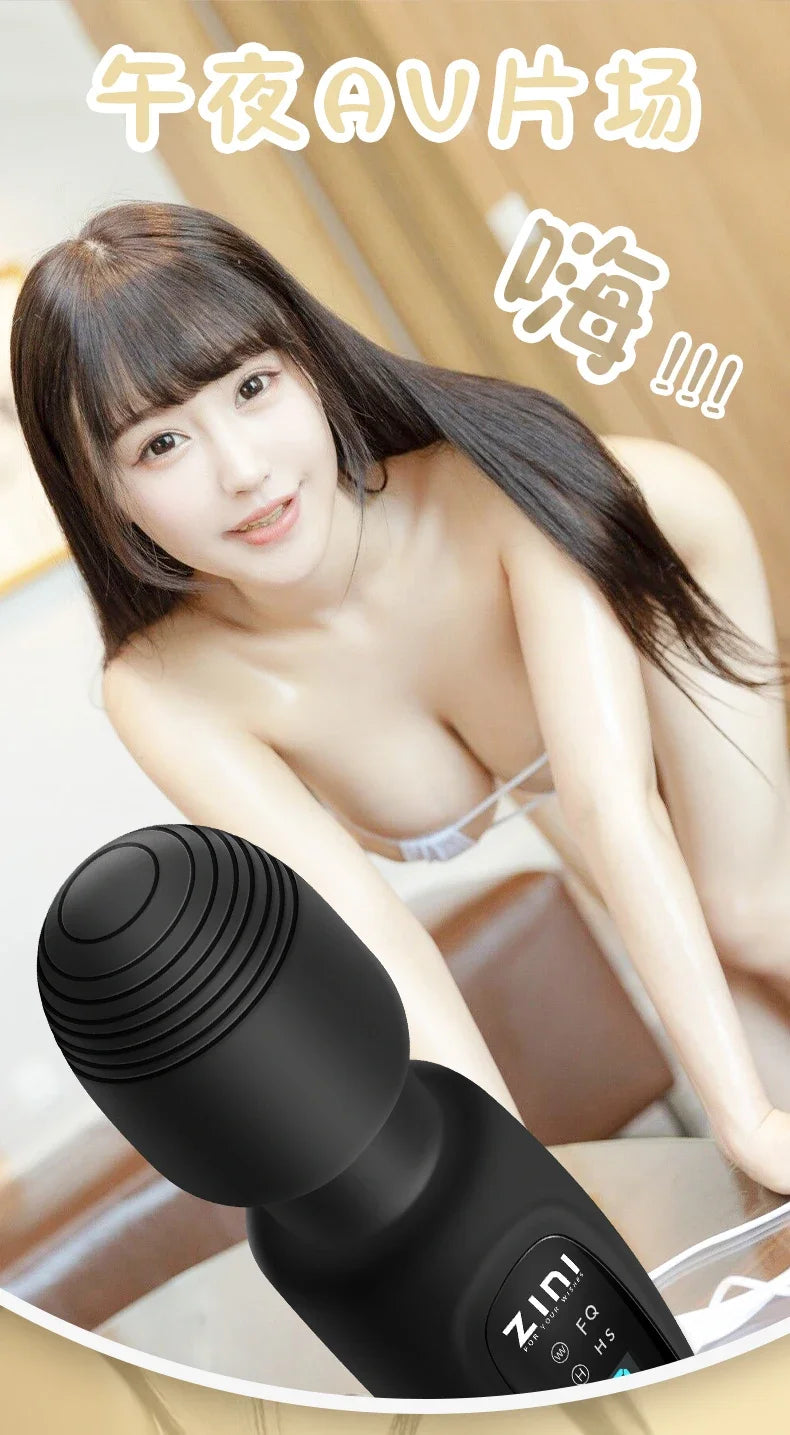 Powerful Clit Vibrators for Women Wand Vibrator Dildo Sex Machine Adult Toy Female Masturbation G-spot Orgasm Massager