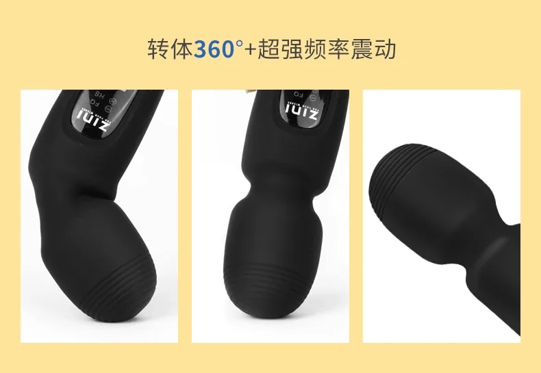 Powerful Clit Vibrators for Women Wand Vibrator Dildo Sex Machine Adult Toy Female Masturbation G-spot Orgasm Massager
