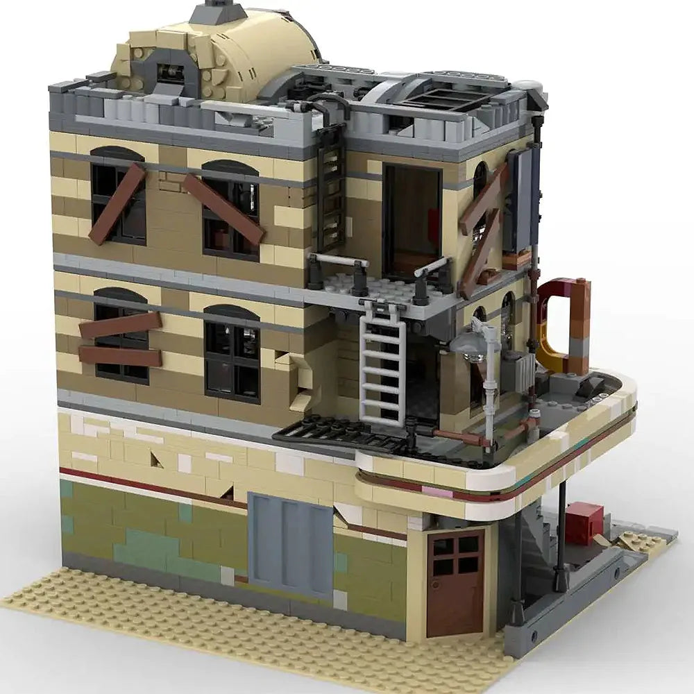 Creator Expert Downtown Diner Restaurant Doomsday Series MOC 89101 Architecture Bricks Model Blocks Building set Toy Gift