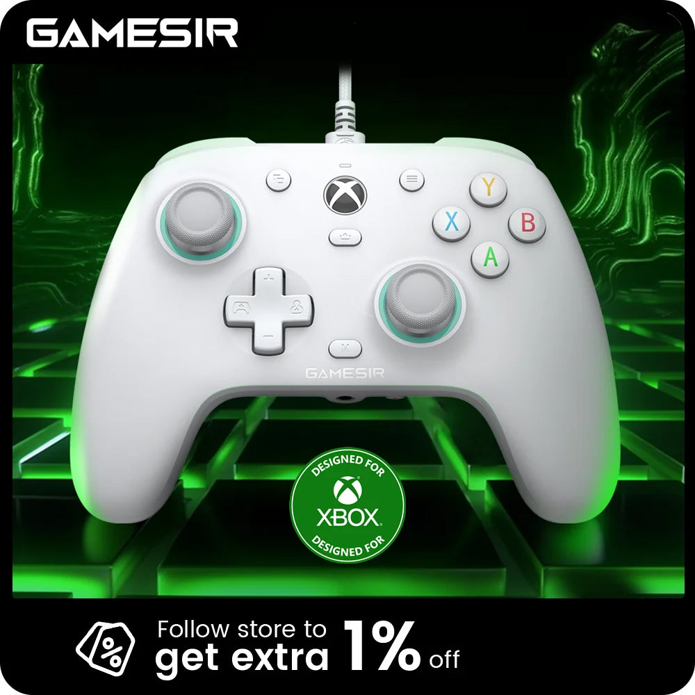 GameSir G7 SE Xbox Wired Gamepad Game Controller for Xbox Series X, Xbox Series S, Xbox One, with Hall Effect Joystick
