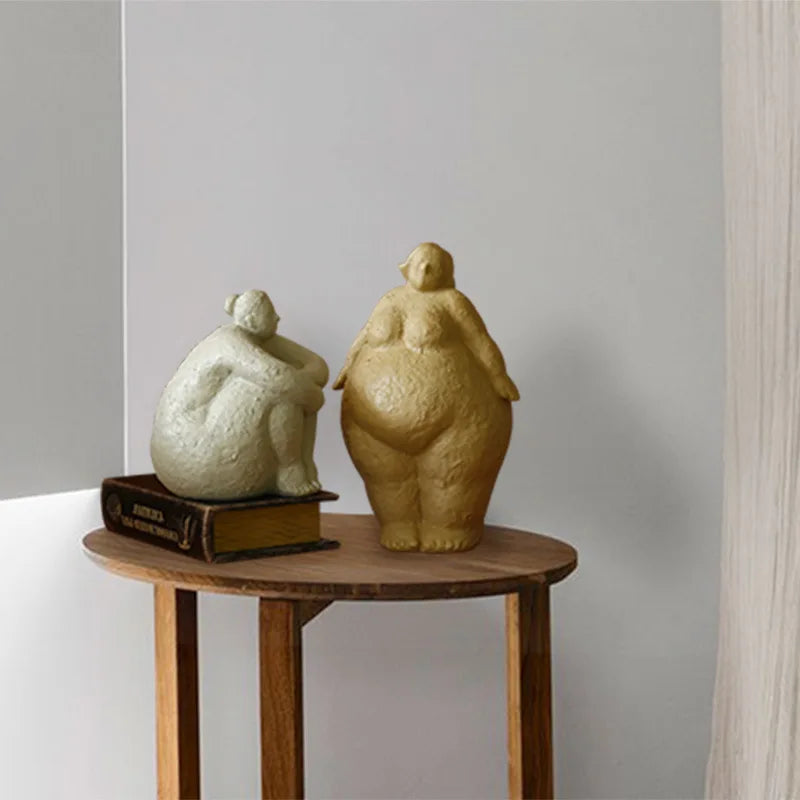 Statue Sculpture Figurines For Interior Desk Accessories Home Decoration Accessories Nordic