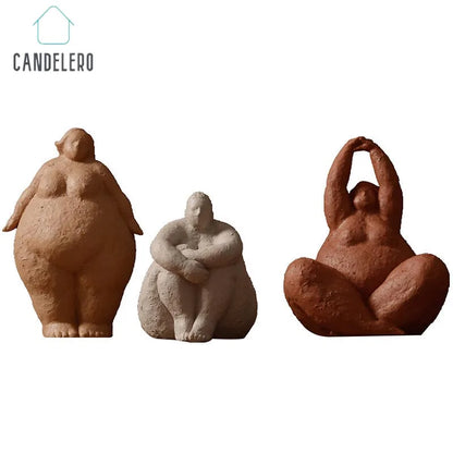 Statue Sculpture Figurines For Interior Desk Accessories Home Decoration Accessories Nordic