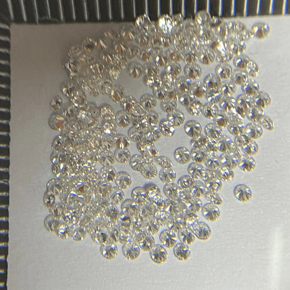 Meisidian 60pieces 1.10mm FG VS Natural Diamond Real Original India Stones 0.006ct One Piece