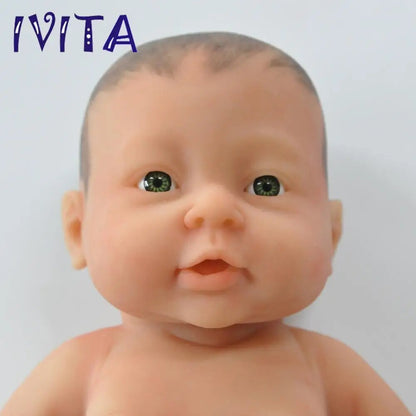 41cm 2000g Full Body Silicone Reborn Baby Girl, Realistic Preemie