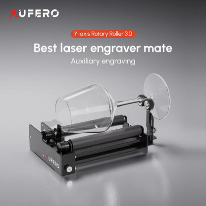 ORTUR 360° Laser Rotary Roller Rotating Shaft Laser Engraver Y-axis Roller Engraving Printer