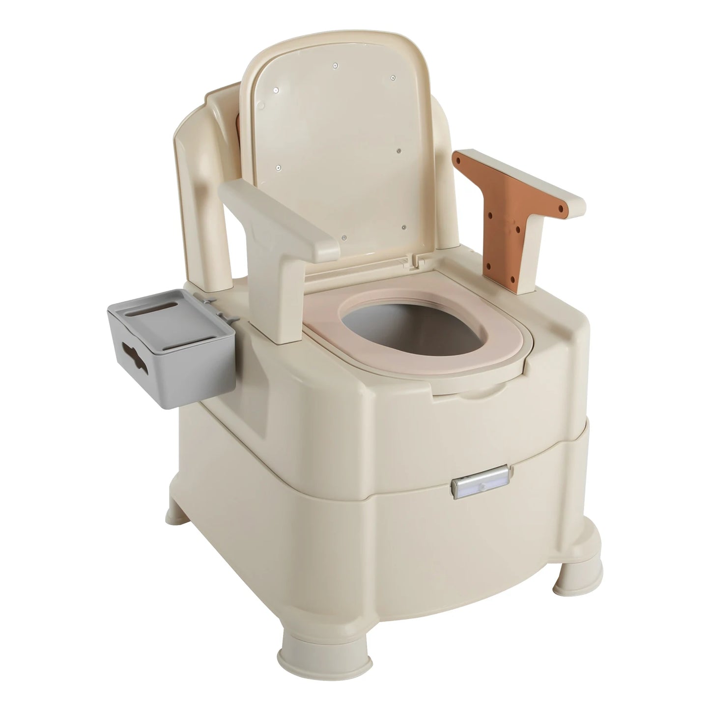 Toilet With Sensor Night Light,bedside Toilet With Maximum Load 200kg, Portable Toilet