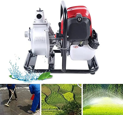 Petrol Gasoline Powered Water Pump Single-cylinder Gasoline Engine Irrigation Pump Water