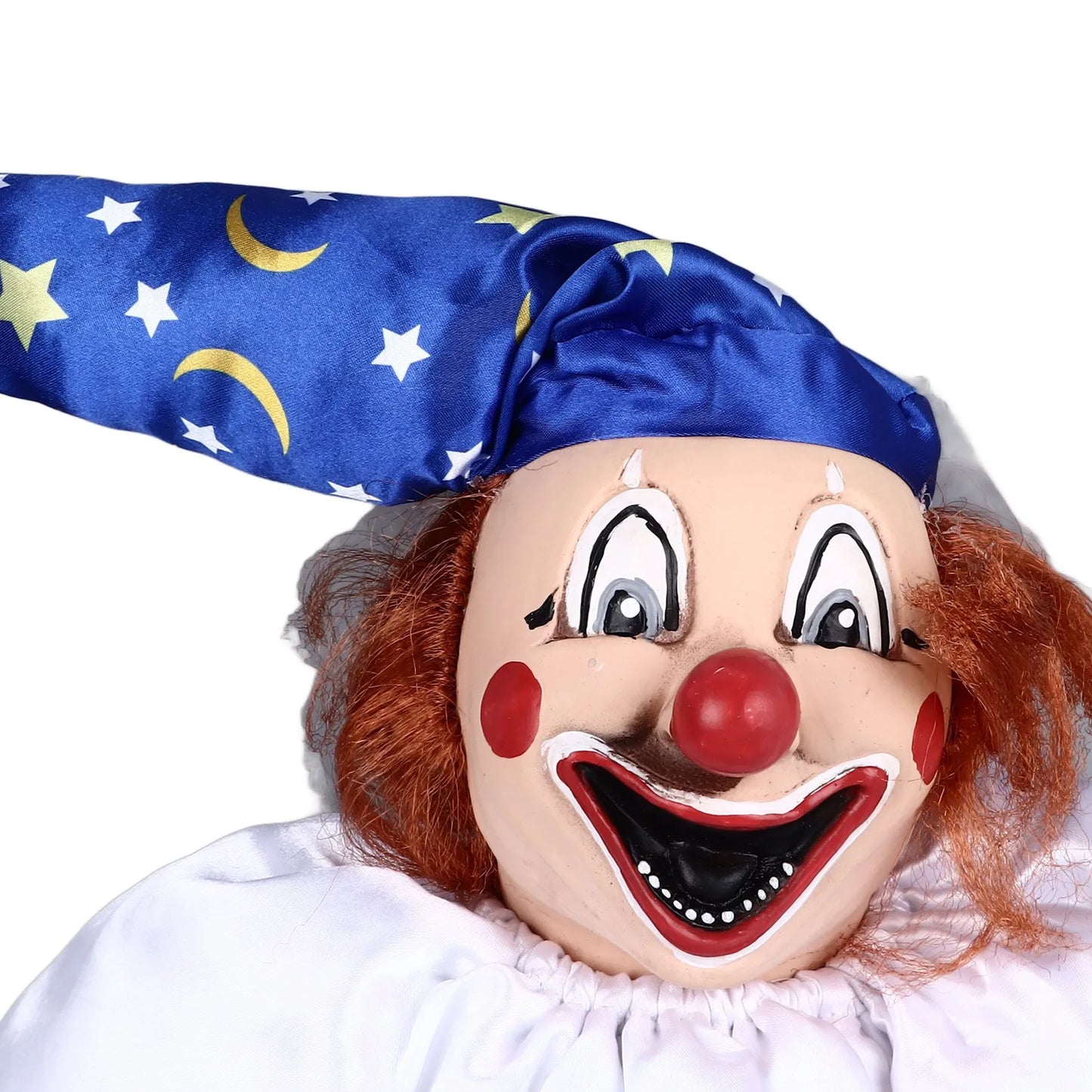 Clown Doll Decoration Halloween Clown Doll Eerie Clown Doll Decoration Hanging Scary Clown Ornament for Horror Themed Activities