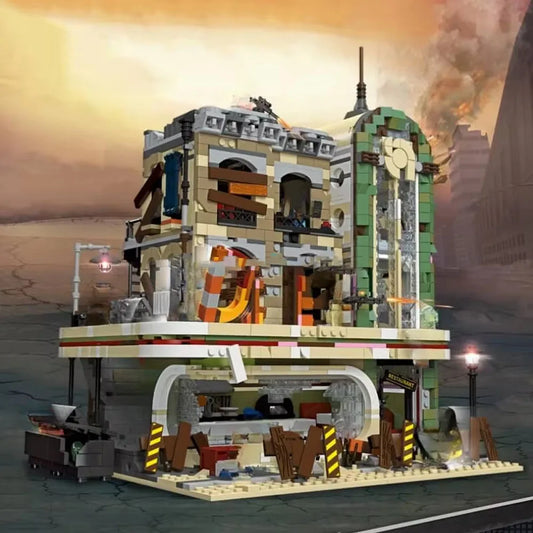 Creator Expert Downtown Diner Restaurant Doomsday Series MOC 89101 Architecture Bricks Model Blocks Building set Toy Gift