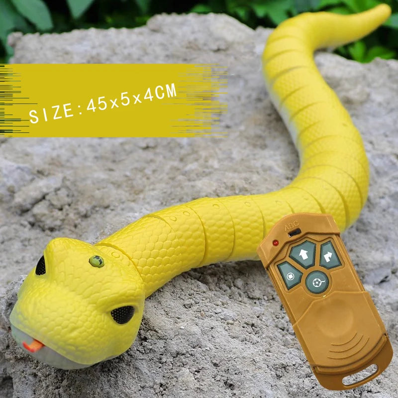 RC Snake Toys for Kids Novelty Gag Adult Halloween Pranks Girl Child Funny Gift Remote Control Animal Spider Electric Toy Robots