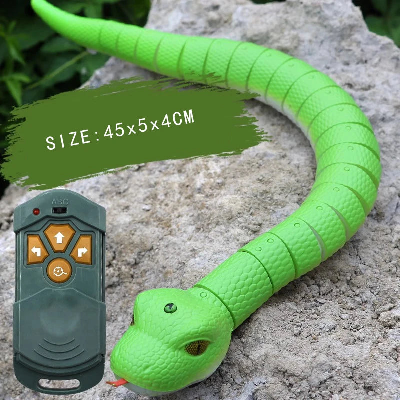 RC Snake Toys for Kids Novelty Gag Adult Halloween Pranks Girl Child Funny Gift Remote Control Animal Spider Electric Toy Robots