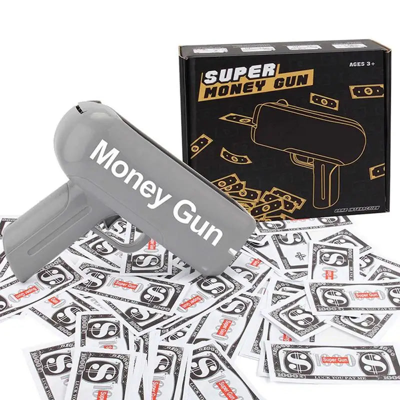 Shooter Money Guns Toy Party Banknote Shooter Pistols Paper Money Shooter Throwing Machine Funny Game Fashion Gift Party Toys