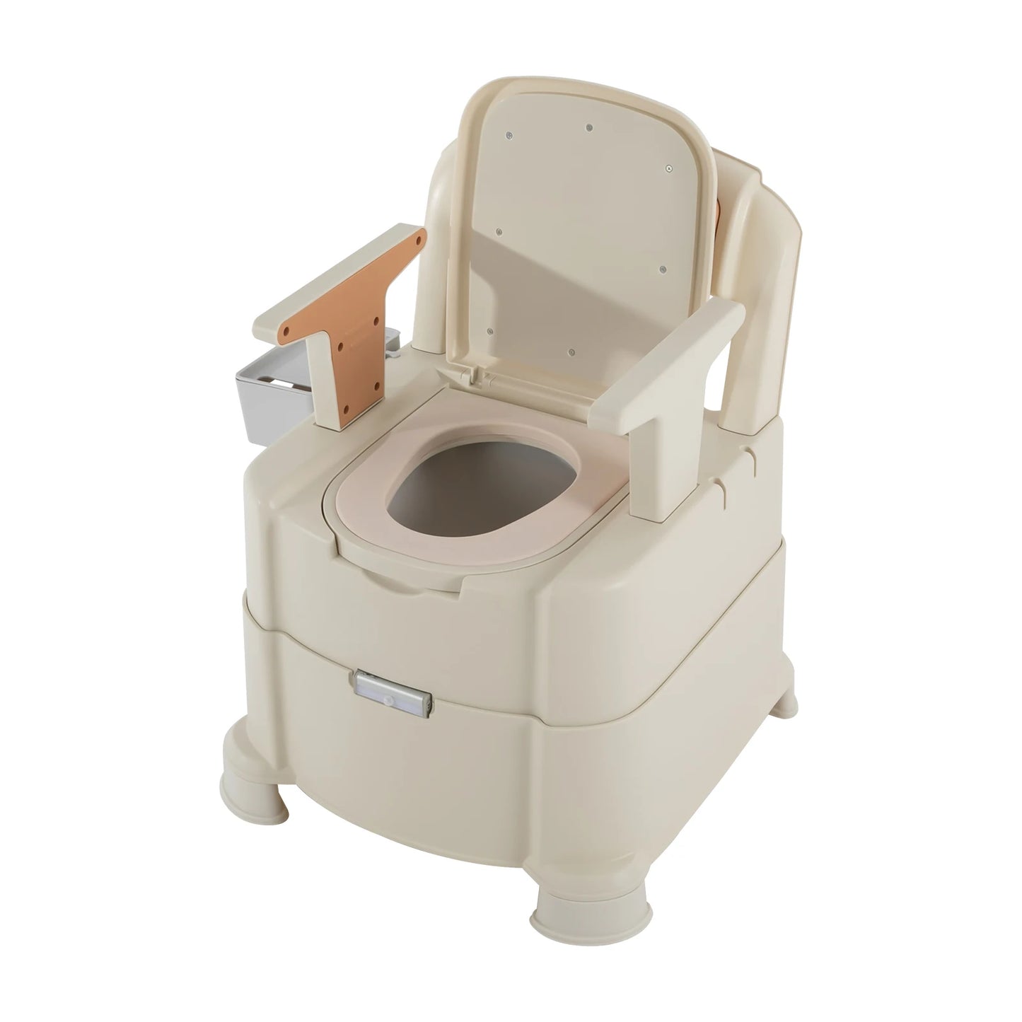 Toilet With Sensor Night Light,bedside Toilet With Maximum Load 200kg, Portable Toilet