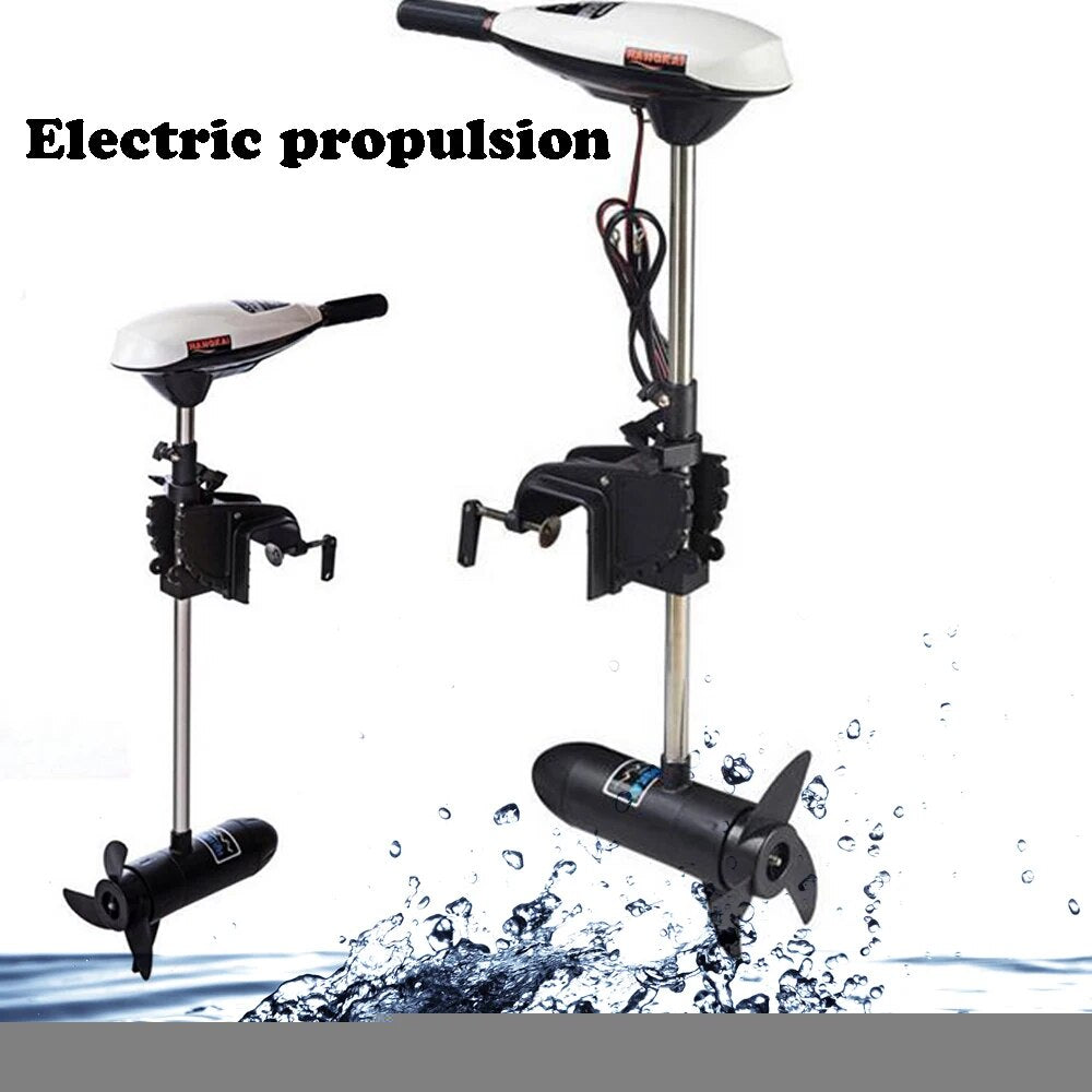 65LBS Thrust Electric Trolling Motor Outboard Motor Fishing Boat Engine 12V 660W