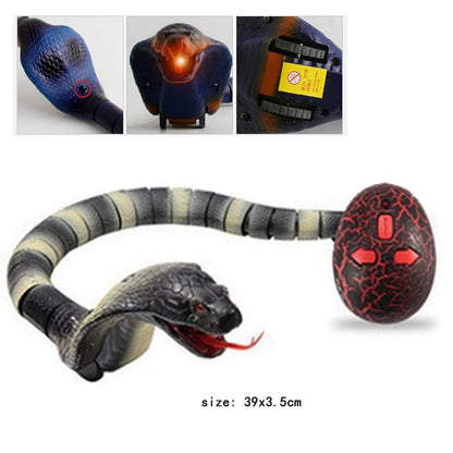 RC Snake Toys for Kids Novelty Gag Adult Halloween Pranks Girl Child Funny Gift Remote Control Animal Spider Electric Toy Robots