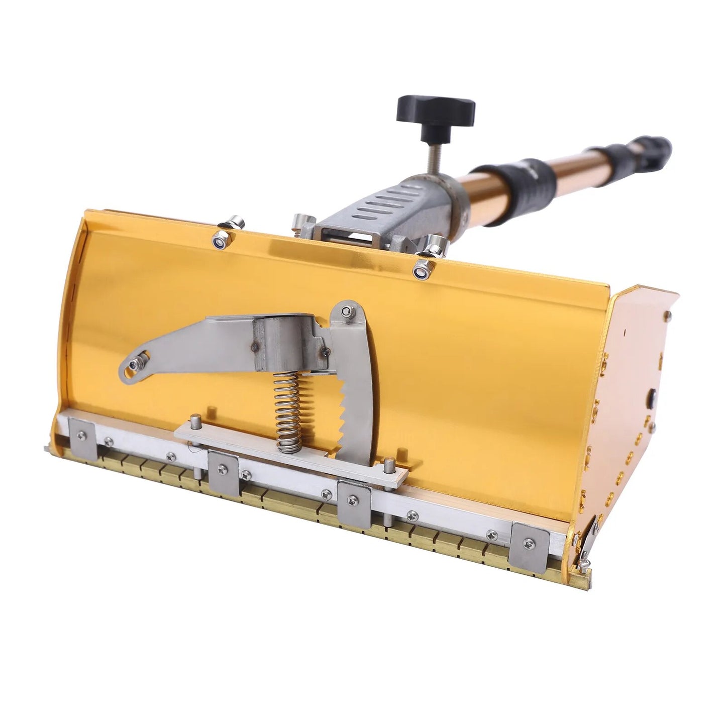 9.8'' Drywall Master Tools Plastering Flat Finishing, 40-63.8'' Extendable Handle Max 64''