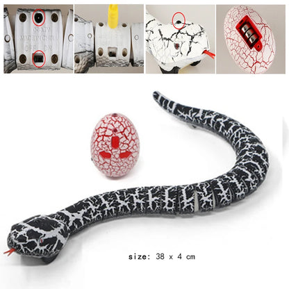 RC Snake Toys for Kids Novelty Gag Adult Halloween Pranks Girl Child Funny Gift Remote Control Animal Spider Electric Toy Robots