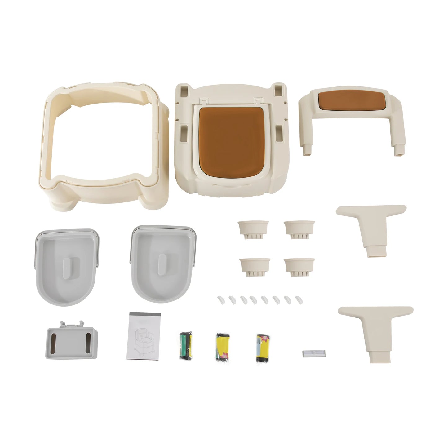 Toilet With Sensor Night Light,bedside Toilet With Maximum Load 200kg, Portable Toilet