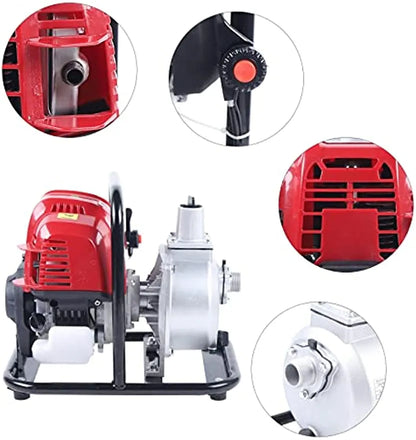 Petrol Gasoline Powered Water Pump Single-cylinder Gasoline Engine Irrigation Pump Water