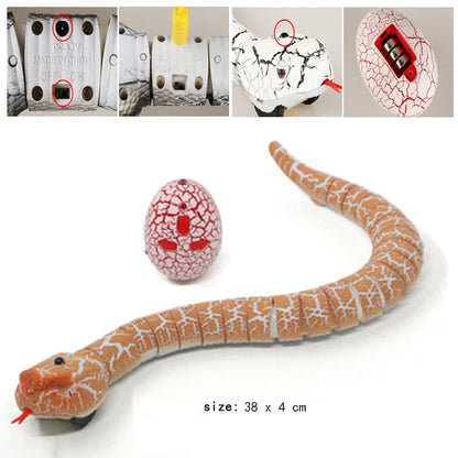 RC Snake Toys for Kids Novelty Gag Adult Halloween Pranks Girl Child Funny Gift Remote Control Animal Spider Electric Toy Robots