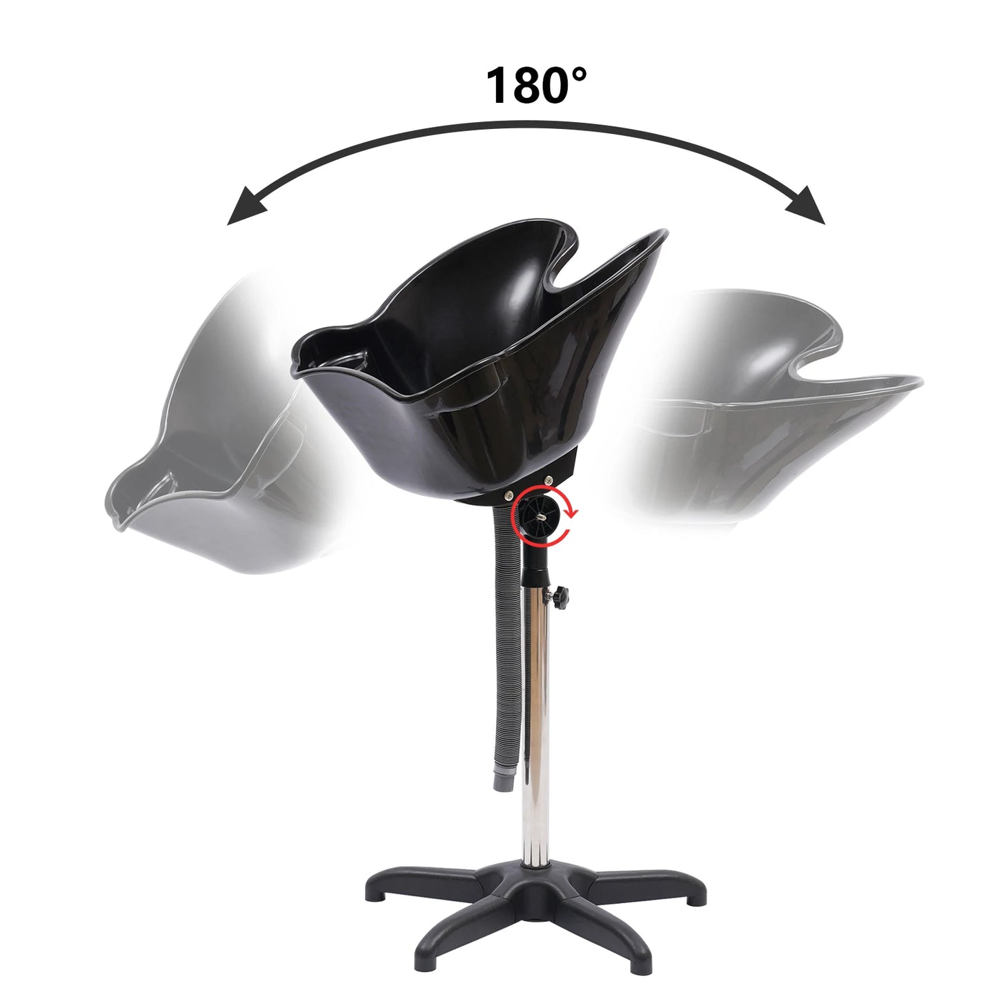 Plastic Shampoo Basin Can Be Used For Personal And Professional Hair Salon Tools