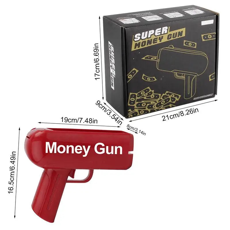 Money Shooter Toy Funny Outdoor Banknote Toys Cash Shooter Money Dispenser