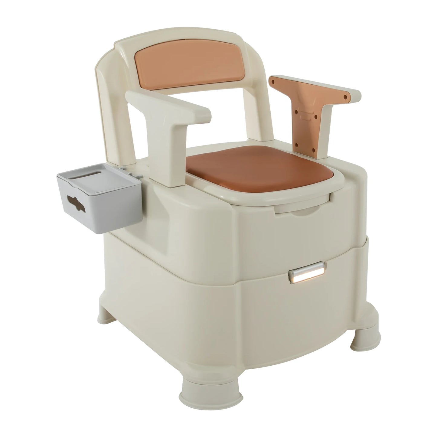 Toilet With Sensor Night Light,bedside Toilet With Maximum Load 200kg, Portable Toilet
