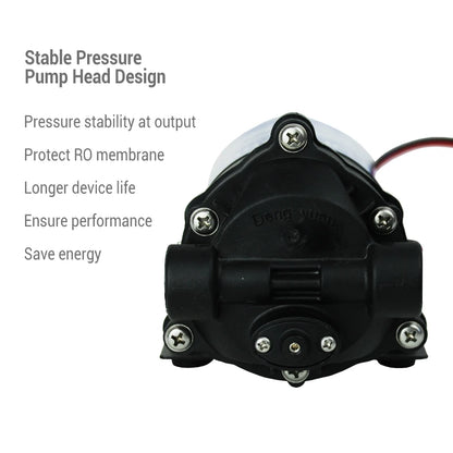 Coronwater 100 Gpd Self Priming RO Water Booster Pump in Reverse Osmosis