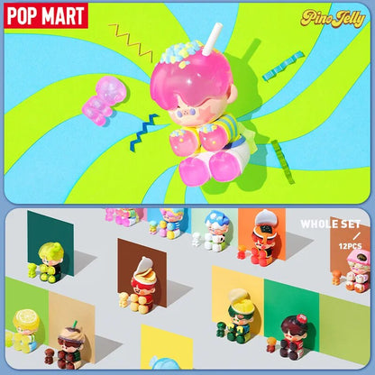 POP MART PINO JELLY Taste & Personality Quiz Series Mystery Box 1PC/12PCS POPMART Blind Box Cute